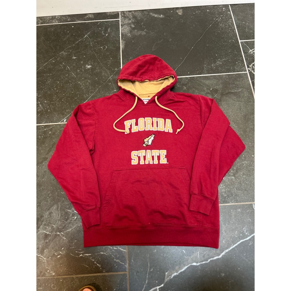 Foot Locker Team Edition Florida State Seminoles Hoodie Garnet Red Mens Medium